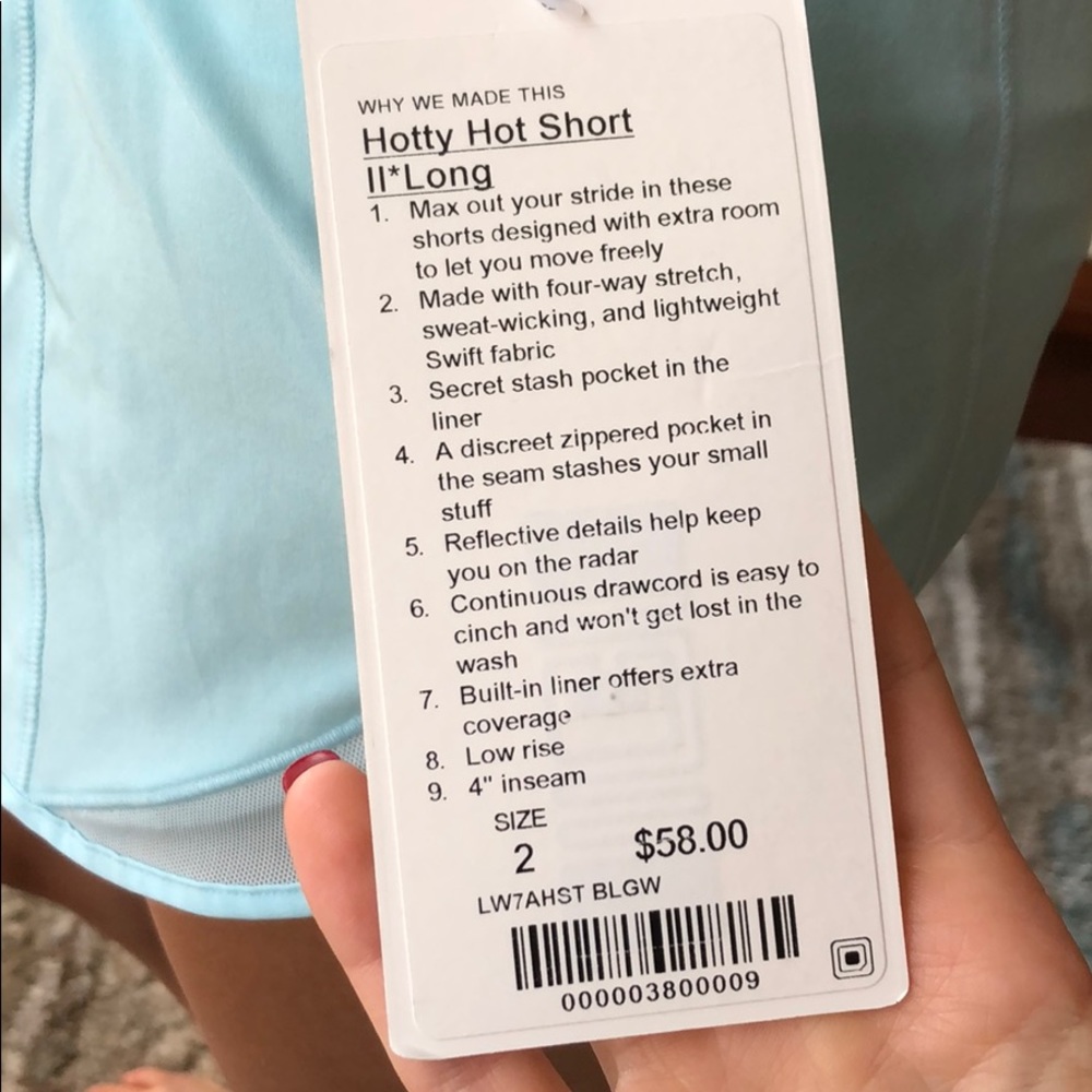 Lululemon Hot Short
